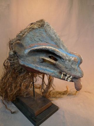 Old Top Vanuatu Ritual Mask (guinea,  Sepik,  Polynesia,  Asmat,  Fiji,  Marquesas)