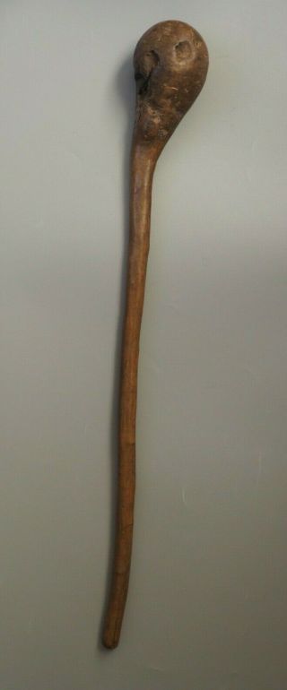 Good Old East African Tribal Art Carved Wood Masai War Hunting Throwing Club Nr