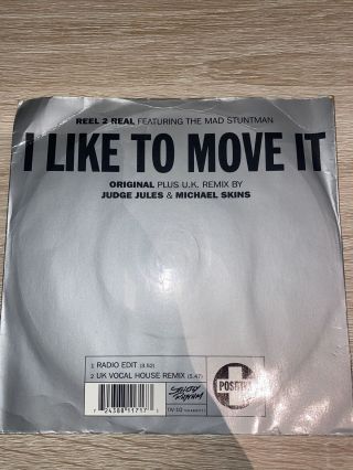 Reel 2 Real - I Like To Move It - 7 " Vinyl Record