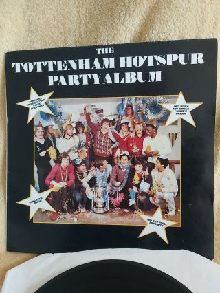 The Tottenham Hotspur Party Album 1981 Fantastic Lp,  Ultra Rare Lyric Sheet.