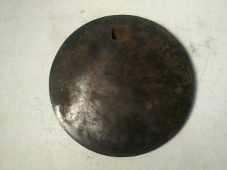Antique Cast Iron Wood Stove,  Cover Lid Unmarked On Back