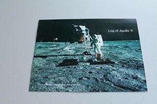 Log Of Apollo 11 - Ep - 72 Booklet From Office Of Public Affairs Nasa
