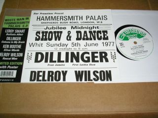 V/a - White Man In Hammersmith Palais 7 " Ep Vp Greensleeves Reggae Dillinger