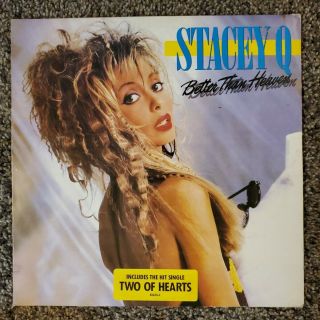 Stacey Q - Better Than Heaven 12 " Vinyl Lp Album 1986 South Korea Import Vg,