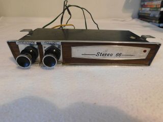 Vintage Tenna Car Stereo 66 Reverb Unit 1960 