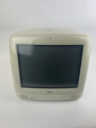 Vintage Apple Imac G3 White 600 Mhz