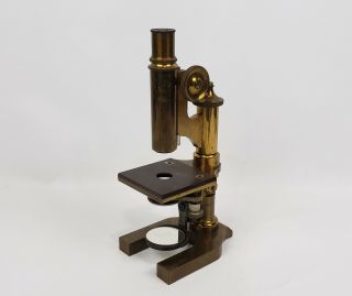 Vintage E.  Leitz Wetzlar No.  42486 Microscope