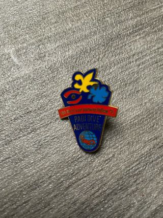 1995 18th World Scout Jamboree Padi Dive Pin Wsj Boy Scouts