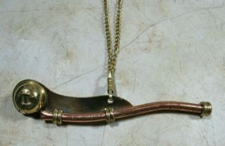 Vintage Brass/copper Boatswain 