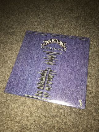 Don Williams - Expressions Vinyl LP Record Album 2