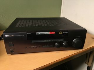 Vintage Kenwood Vr - 305 A/v Dts Surround Home Theatre Stereo Receiver Phono Input