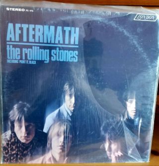 Aftermath 1965 Vinyl 12 " Record The Rolling Stones Paint It Black Mick Jagger
