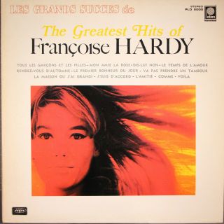 Francoise Hardy Greatest Hits Lp Peters Pld 2000 1977