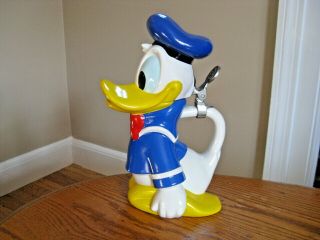 Ceramarte Brazil Disney Donald Duck 1st In Series 9 " Character Tankard Figure