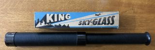 Vintage King Sky - Glass Telescoping Sight United Products Co Chicago - Ny