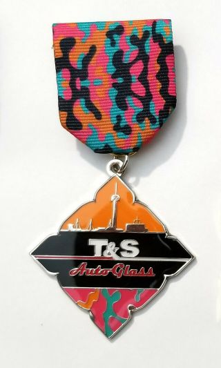 T&s Auto Glass San Antonio Fiesta Medal 2018 - Rare & Colorful
