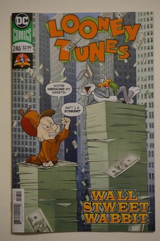Wall Street Wabbit Bugs Bunny Elmer Fudd Comic Looney Tunes 246 Witch Hazel