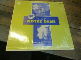 University Of Notre Dame Rare Glee Club And Band Rare Nm - Did You Go There?