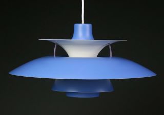 Poul Henningsen Ph 5 Pendant Lamp Light By Louis Poulsen Blue