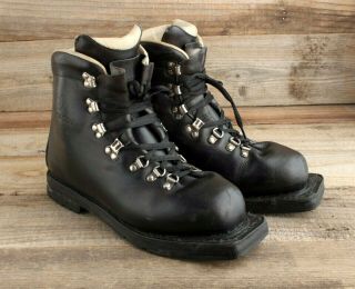 Vintage Asolo Extreme Leather Telemark Ski Boots Size 6.  5