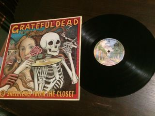 The Grateful Dead Lp Best Of Skeletons From The Closet W 2764 Vg,