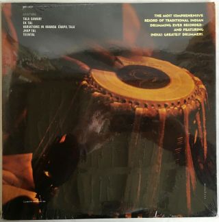 Drums of North & South India LP World Pacific WP - 1437 mono, 2