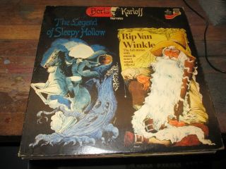 Boris Karloff Narrates The Legend Of Sleepy Hollow/rip Van Winkle (spc - 5156) Nm -