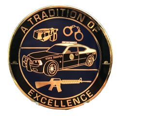 Florida Highway Patrol Office Of The Director Challenge Coin.