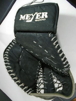 Meyer 2000 Vintage Ice Hockey Goalie Catch Glove Only