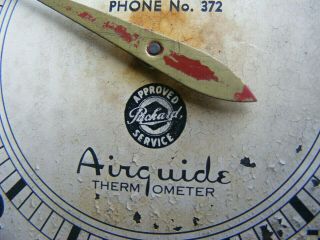 RARE Vintage Packard Dealer Airguide Car Thermometer - Rabuck & Lentz Sunbury PA 2