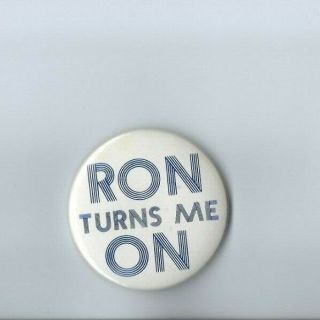 Ronald Reagan Button Pin