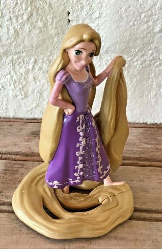 Disney Tangled Rapunzel Princess Figurine Cake Topper 3 1/2 