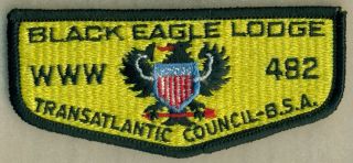 Oa - Black Eagle Lodge 482,  Flap,  S2c