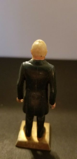 Vintage James A.  Garfield 20th President 1960 ' s Marx Toys Miniature Statue EX, 3