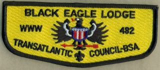 Oa - Black Eagle Lodge 482,  Flap,  S10b