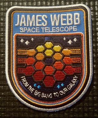 James Webb Space Telescope - Jwst - Nasa Mission Patch - Goddard Space Center 3.  5”