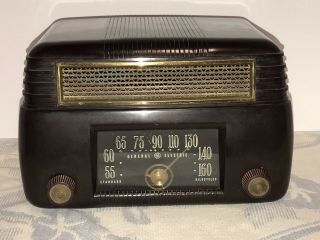 Vintage Bakelite ? General Electric Ge Tube Radio Model 202