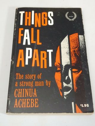Things Fall Apart Chinua Achebe Vintage Trade Pb 1959 Astor - Honor Early Edition