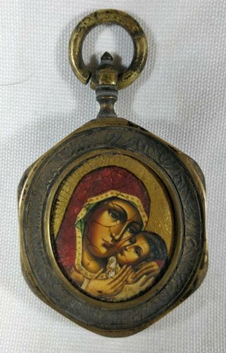 Russian Orthodox Icon Of The Mother Of God Kasperovskaja.