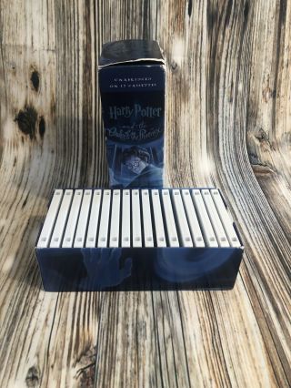 Vintage HARRY POTTER Audio Books On Cassette Tapes (Complete Set Of 7 Books) 2