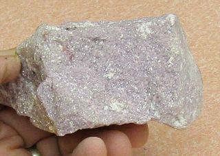 LARGE MINERAL SPECIMEN OF PURPLE LEPIDOLITE FROM SAN DIEGO CO. ,  CA 2