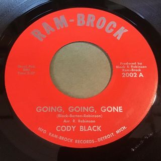 Cody Black: Going,  Going,  Gone / (somebody 