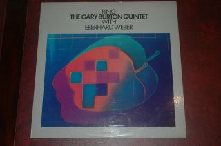 Gary Burton Quintet With Eberhard Weber - Ring,  Ecm 1051 Vg,  /nm