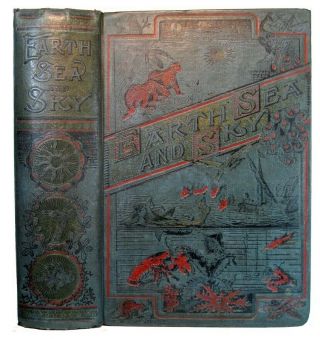 1887 Wonders Of Earth Sea Sky Nature Science Animals Astronomy Maritime Cryptid