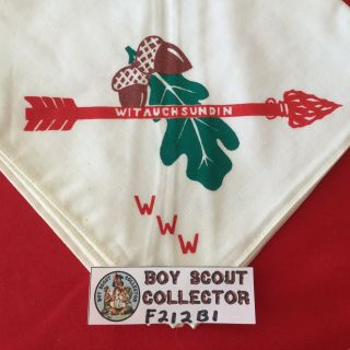 Boy Scout Oa Witauchsundin Lodge 431 N2 Order Of The Arrow Neckerchief