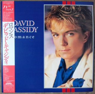 1985 “nm Wax” David Cassidy Romance 25rs - 252 Japan George Michael