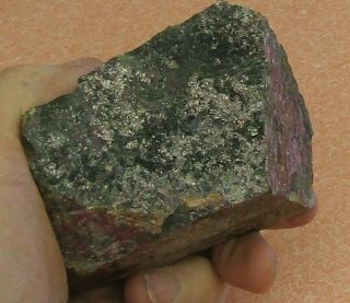 Large Mineral Specimen Of Cobaltite With Erythrite From Sonora Mexico
