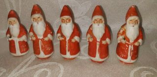 Vintage Miniature Bisque Santa Snow Babies Germany Exc.  $99.  99