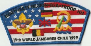 Northeast Region - 19th World Jamboree Chile 1999