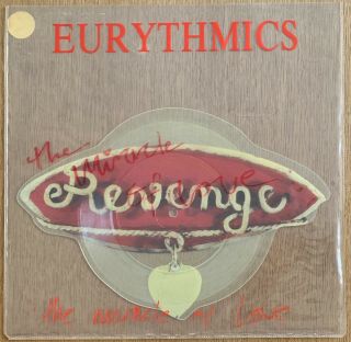 Eurythmics - The Miracle Of Love 7 " Shaped Picture Disc - 1986 Uk Rca Vg,  Vinyl